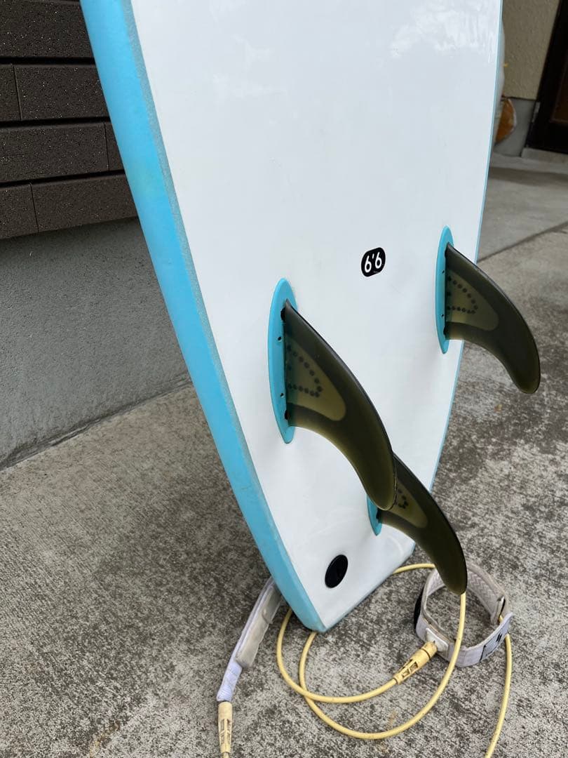 ソフテック サーフボード 6'6\" FB Hand shaped ファンボード