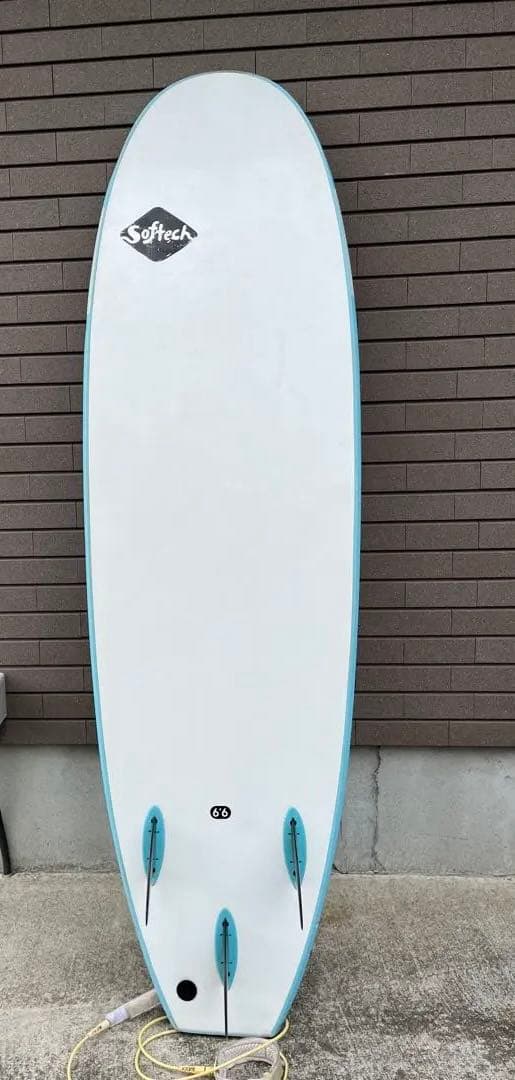 ソフテック サーフボード 6'6\" FB Hand shaped ファンボード