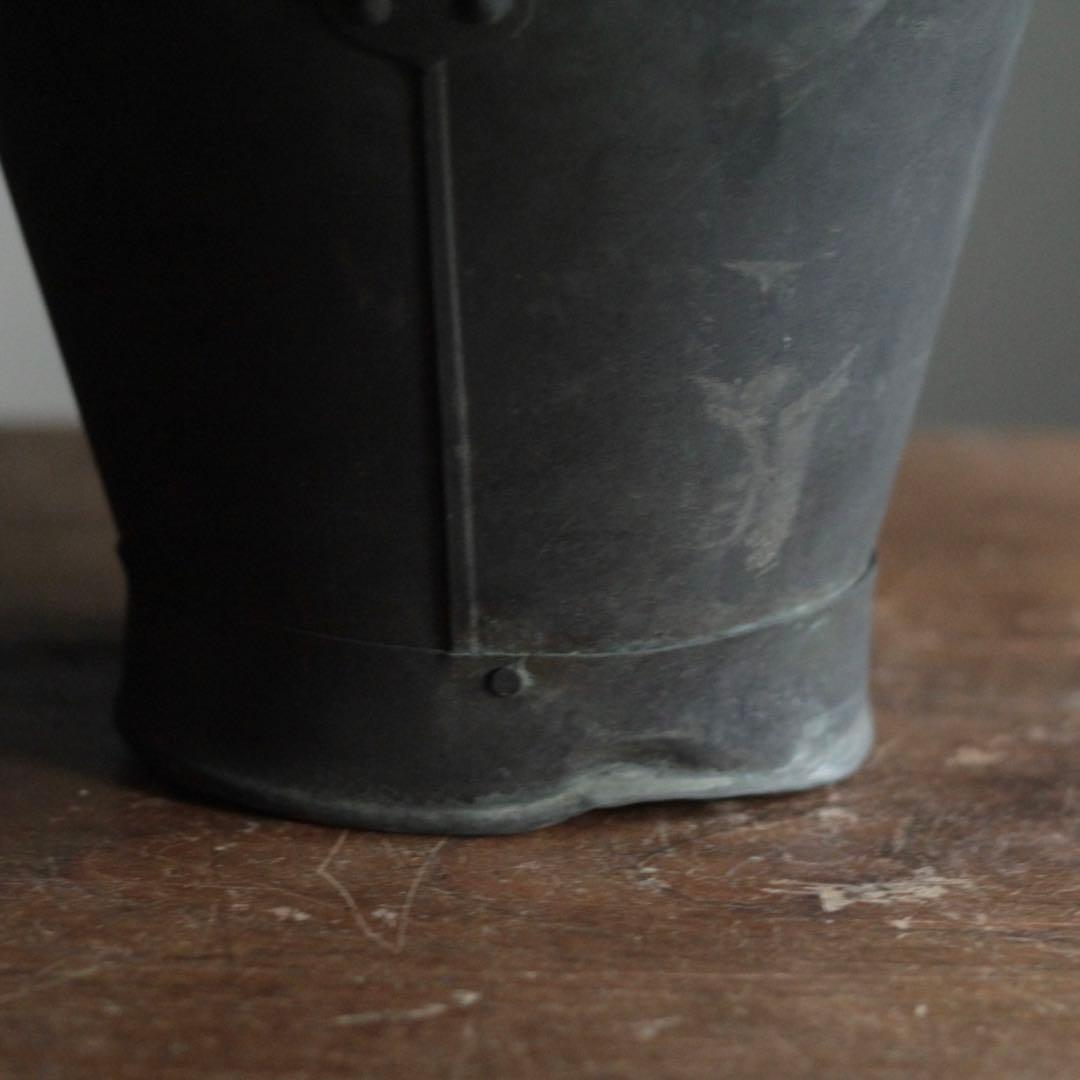 銅の バケツ 古道具 アンティーク 銅製バケツ ブロカント