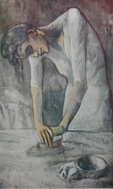 パブロ・ピカソ、La repasseuse (Woman ironing)