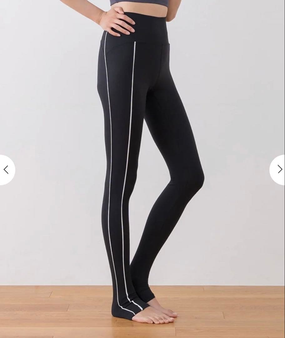 SUKALA ライントレンカレギンス ブラック M