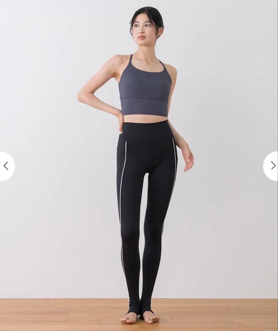 SUKALA ライントレンカレギンス ブラック M