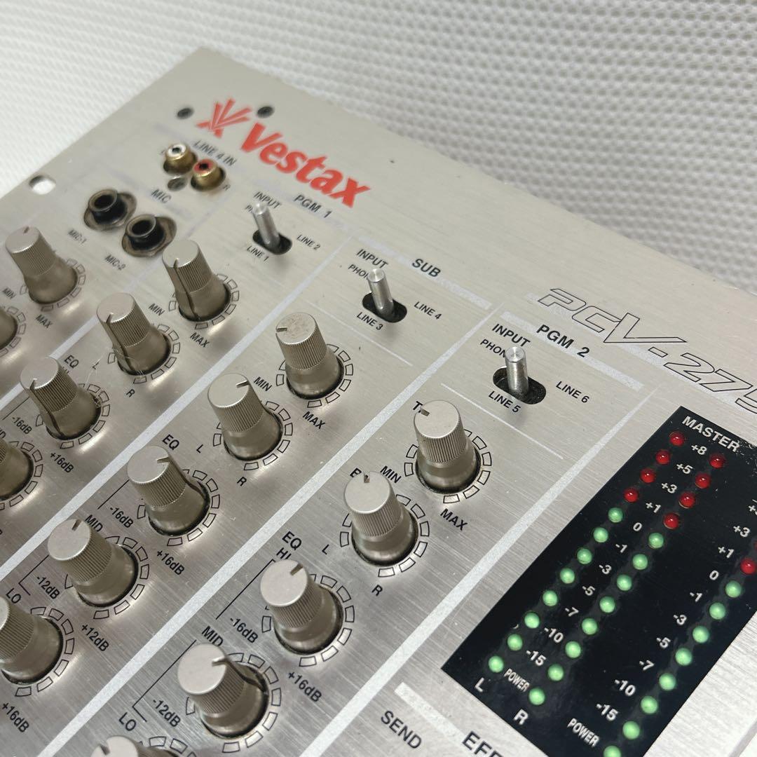 動作品　Vestax PCV-275 DJミキサー