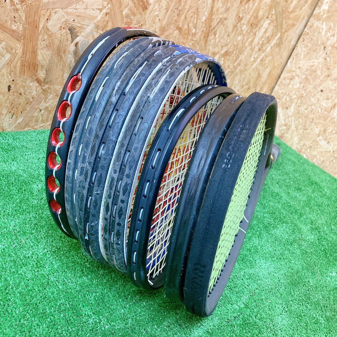 テニスラケット　7本セット　まとめ売り　yonex wilson prince