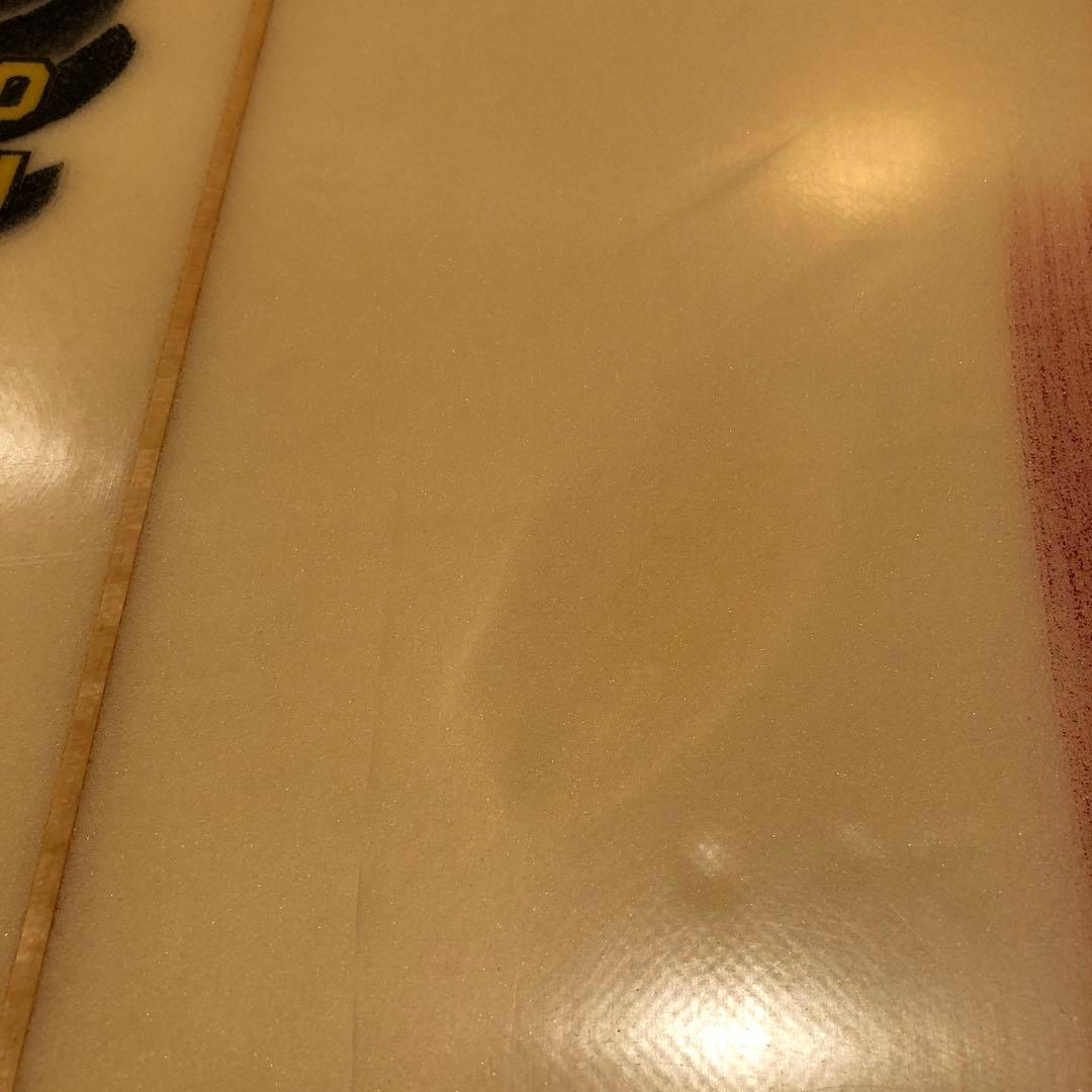 STYLISHサーフボード中古(着払い購入者様負担)クアッドフィン付、5プラグ