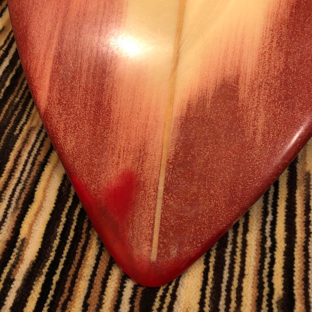 STYLISHサーフボード中古(着払い購入者様負担)クアッドフィン付、5プラグ