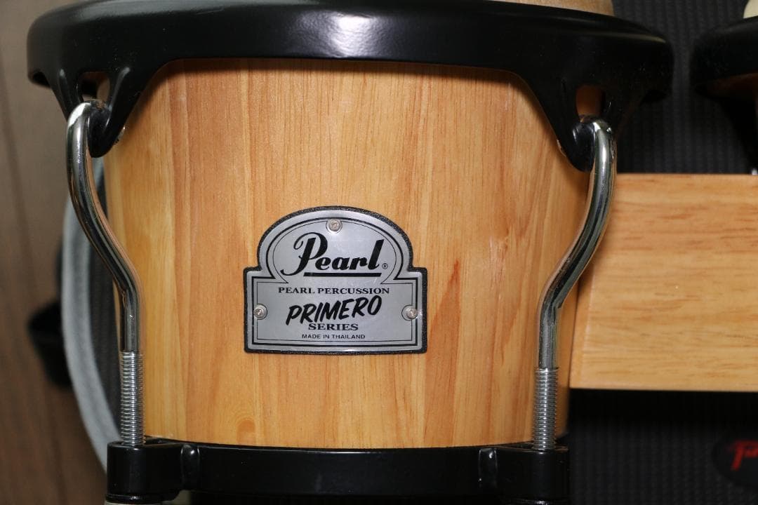 PEARL プリメーロボンゴとケース（PWB-100 と PSC-BB)