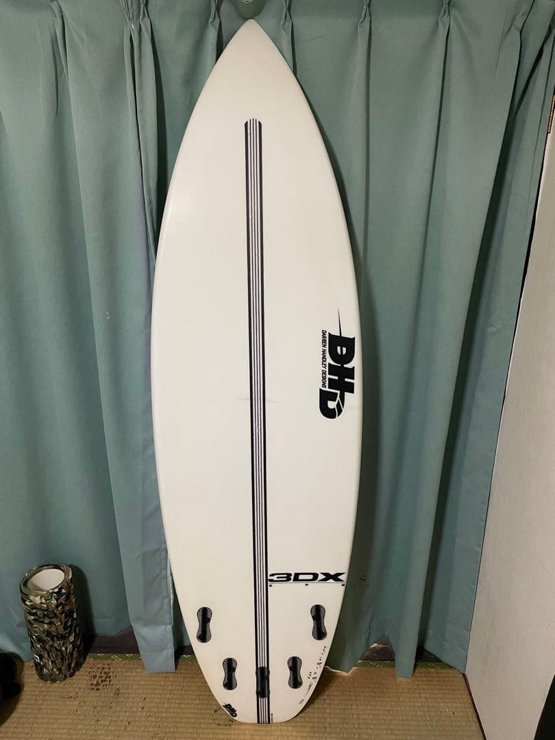 【修復無/美品】DHD 3DX EPS 5'10/29.5Lショートボード