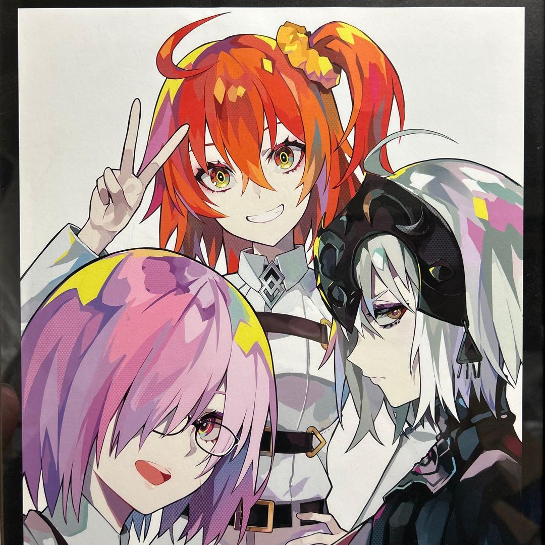 超激レア　LAM氏　サイン入り　複製原画　 Fate 異端なるセイレム