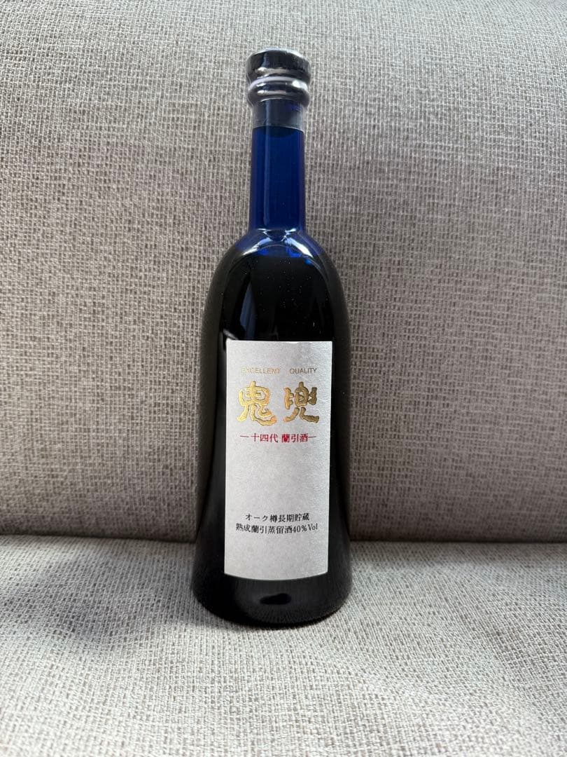 高木酒造 十四代 蘭引酒 鬼兜 ブルーボトル720ml