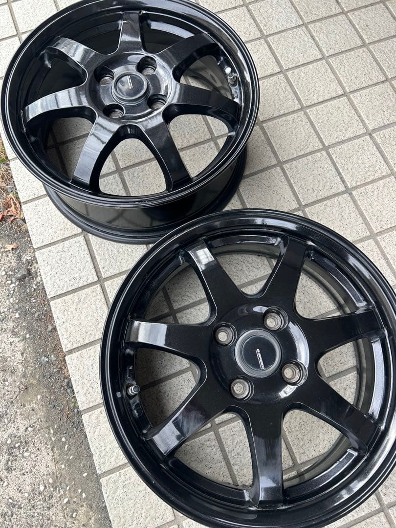 15インチ　5.5J +50 ホイール　ハスラー等　2本セット