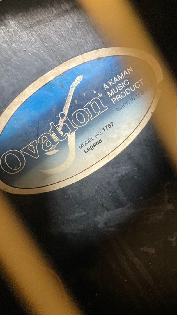 Ovation Legend 1767 Made in USA ハードケース付き