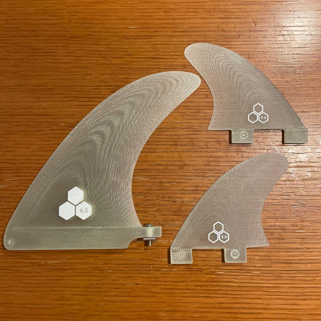 CI MID FIN シングル 6.5インチ＋スタビライザー3.5×2枚