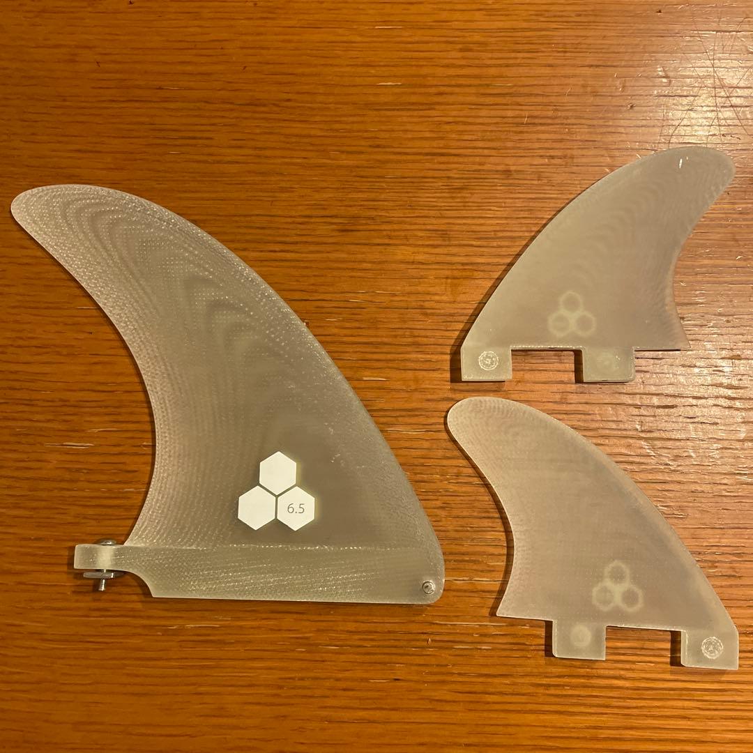 CI MID FIN シングル 6.5インチ＋スタビライザー3.5×2枚