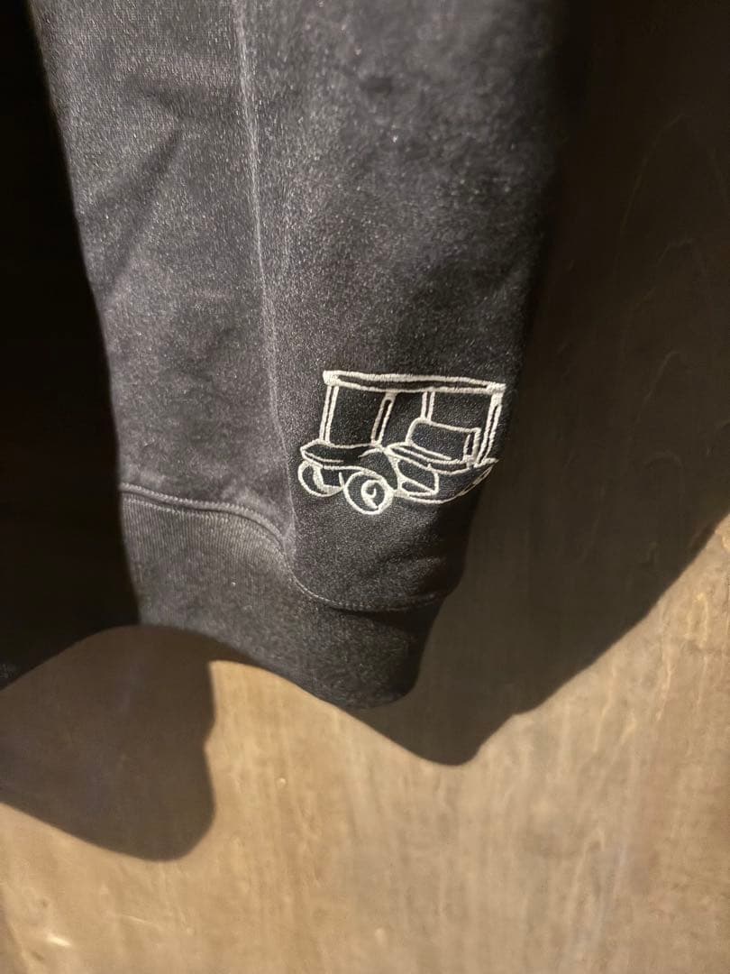 まめろん 新品未使用WAACオーバサイズスウェットシャツブラック