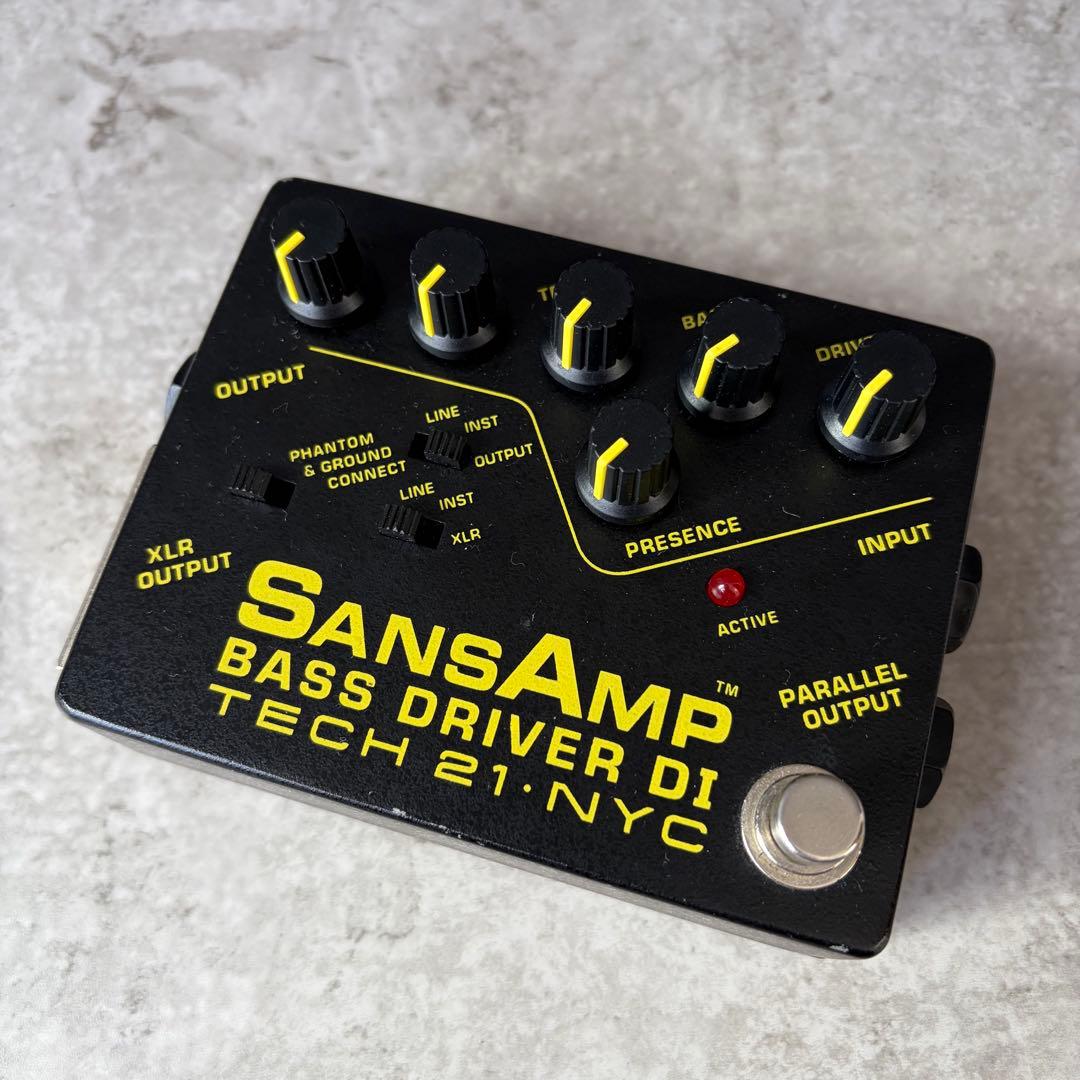DK様 TECH21 サンズアンプ SansAmp BASS D DI