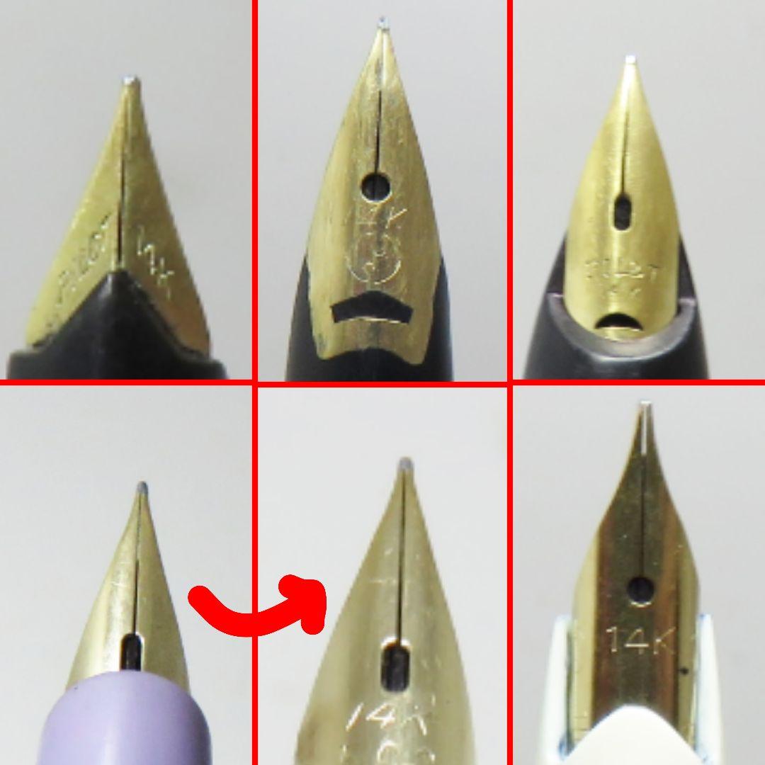 14K 万年筆 5本セット