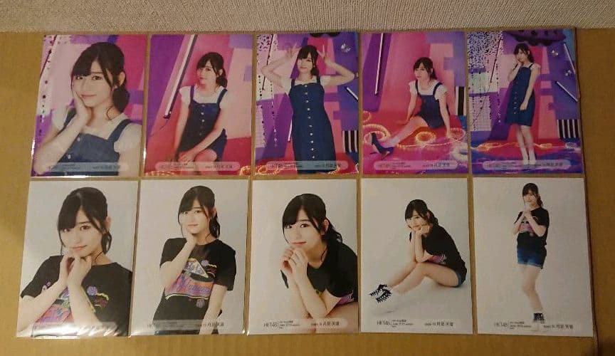 HKT48 生写真 月足天音 2018年 2019年 個別生写真 95枚