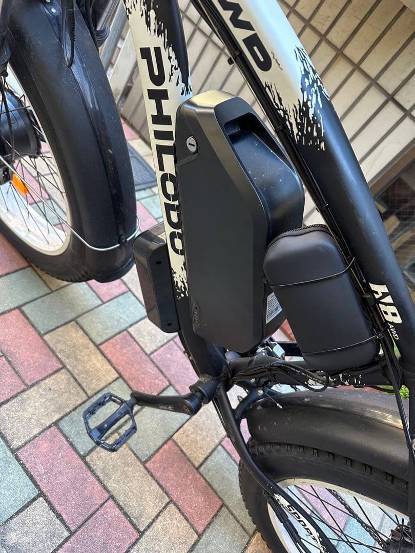 PHILODO AWD 電動アシスト自転車 ファットタイヤ