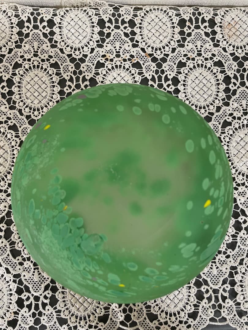 文化勲章受賞作家　藤田喬平作　手吹「三彩」 共箱入