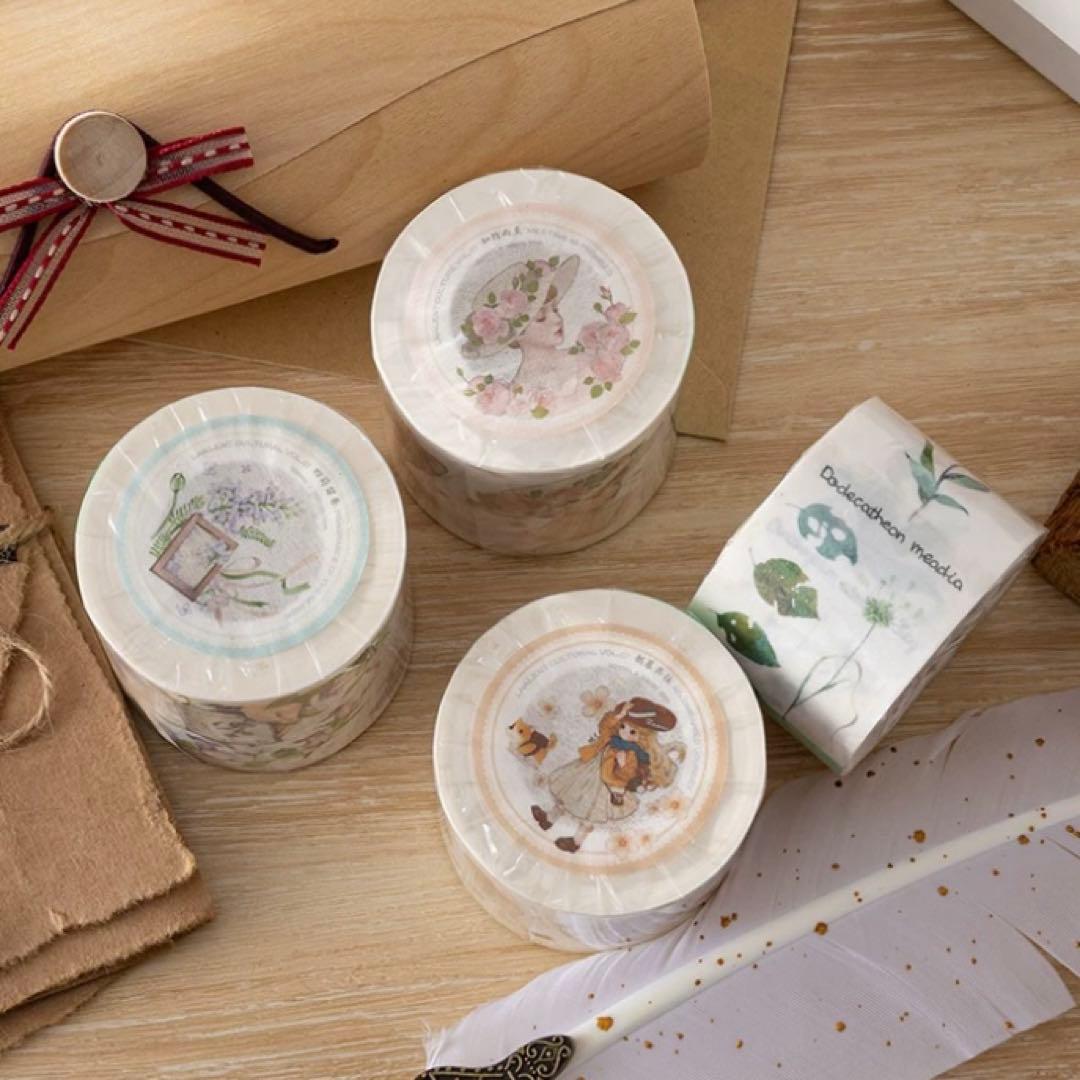 【4巻セット】ビンテージレトロガール　少女　花　lnalent