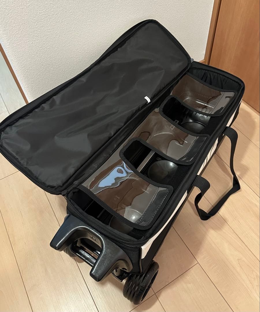 【2026年モデル】STORM ボウリング 3ボールバッグ クリームブラック