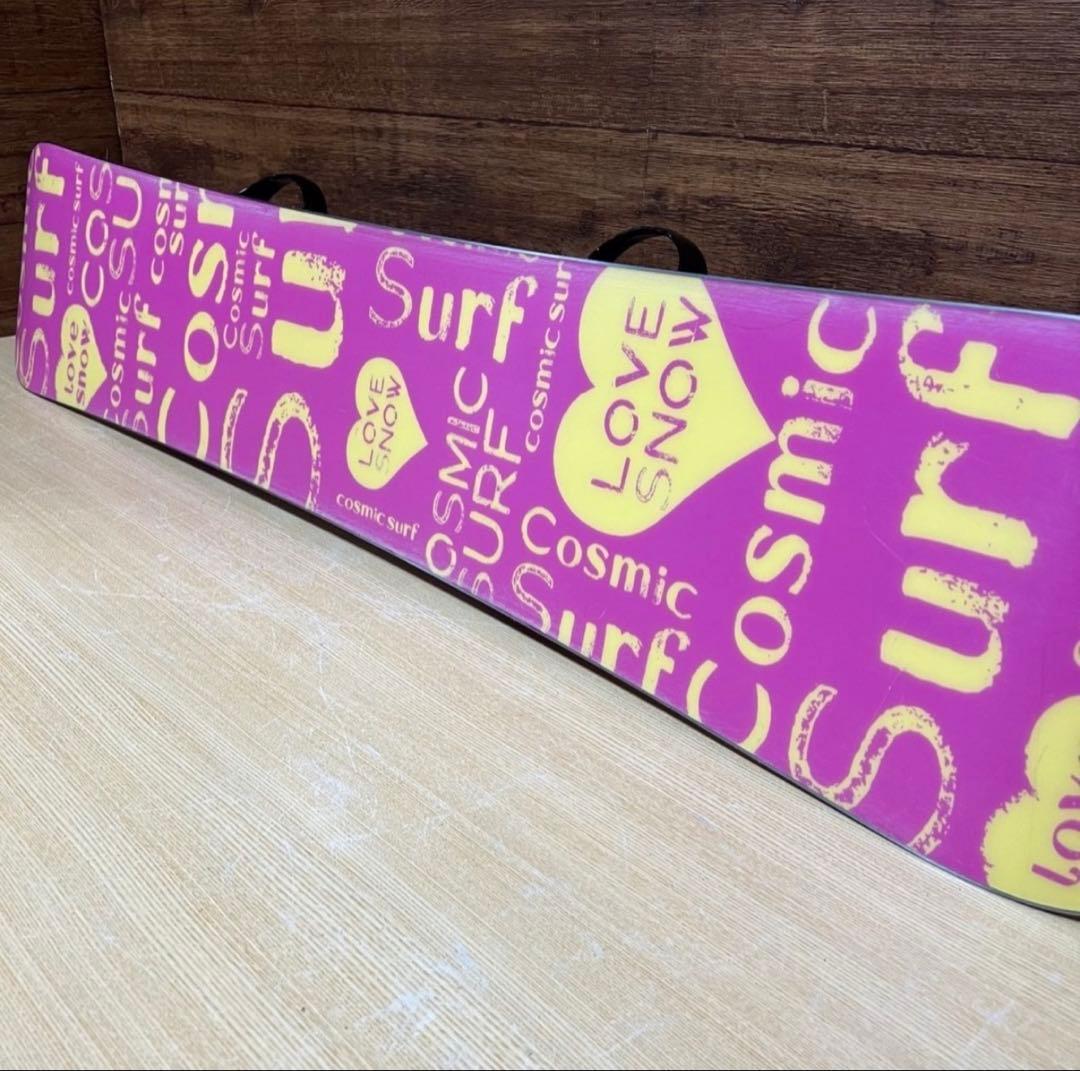 COSMIC SURF　初心者オススメ　レディース　スノーボード4点　143cm