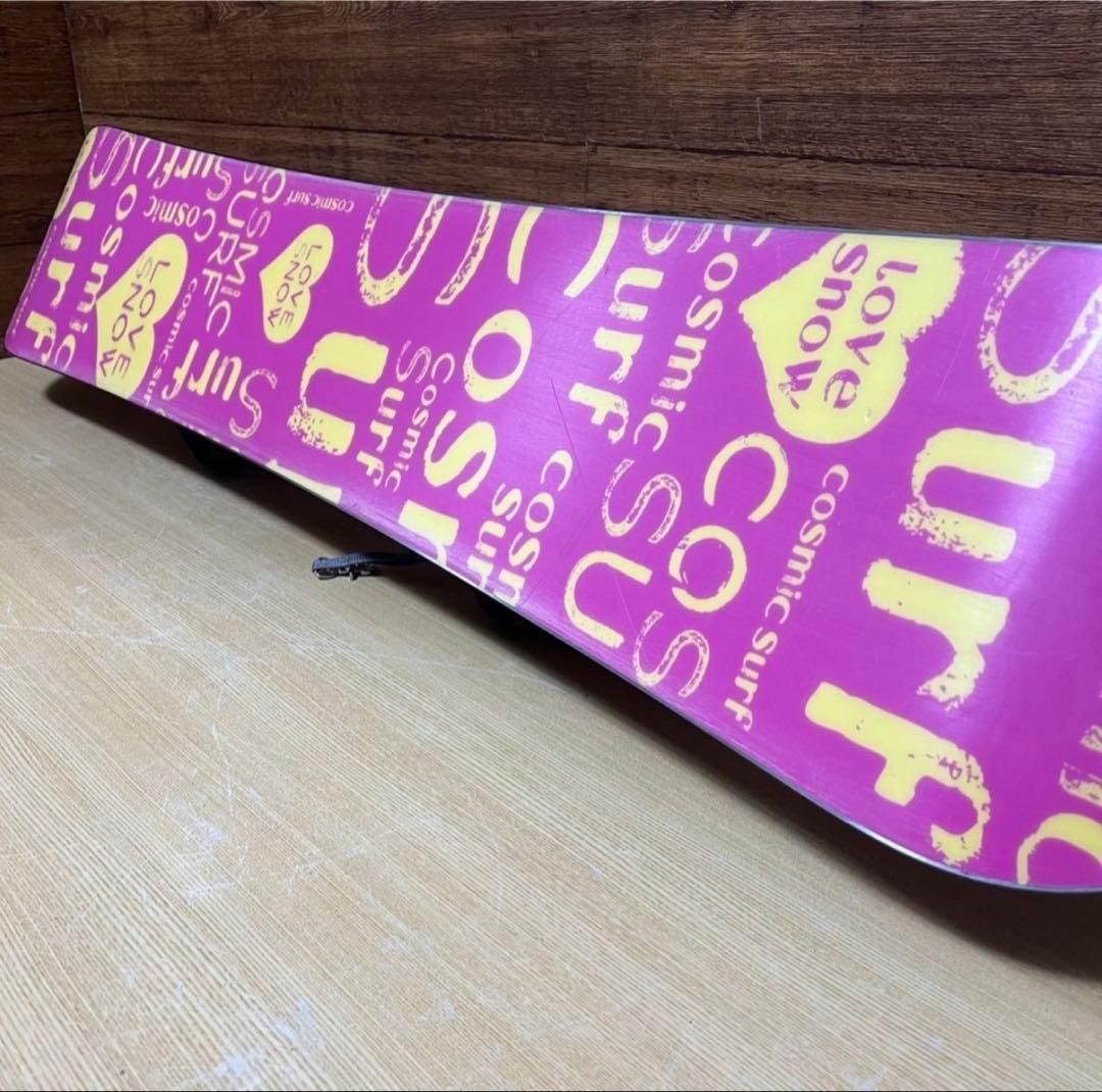 COSMIC SURF　初心者オススメ　レディース　スノーボード4点　143cm