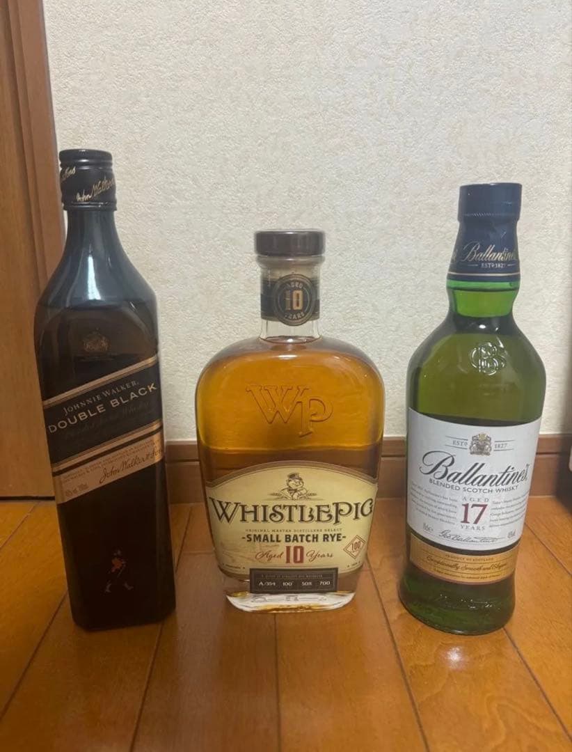 新品未開封　正規品ウイスキー3本