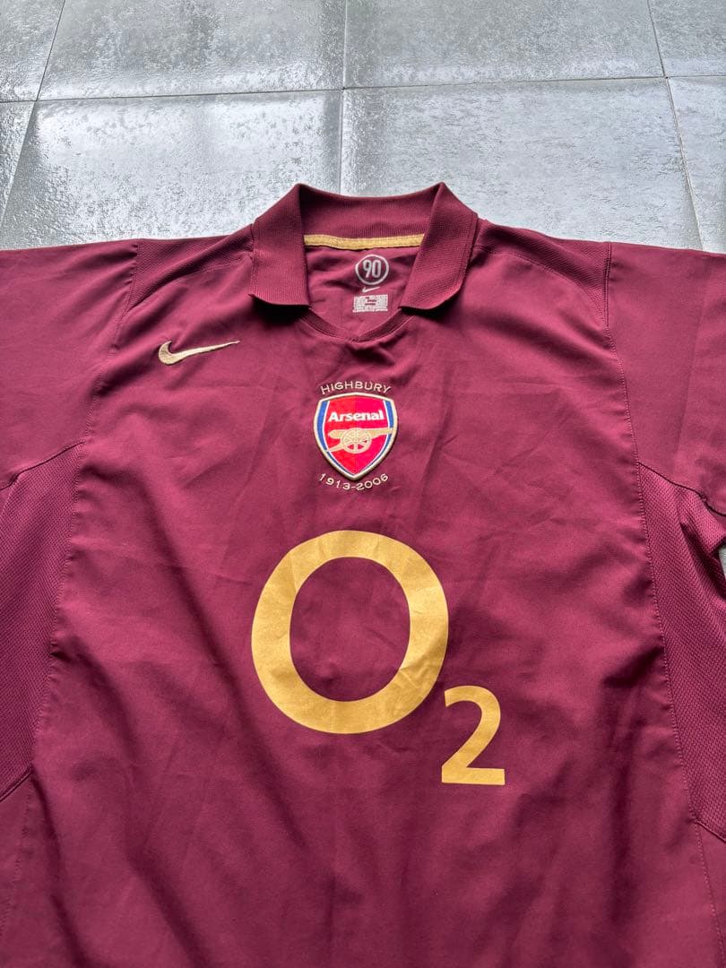 05-06 ピレス　アーセナル　NIKE ハイバリー　ユニフォーム　正規品