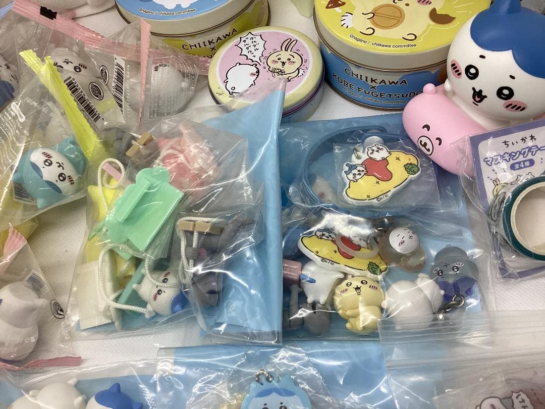 ちいかわ ハチワレ うさぎ 鎧さん フィギュア バッグ グッズ セット おまとめ