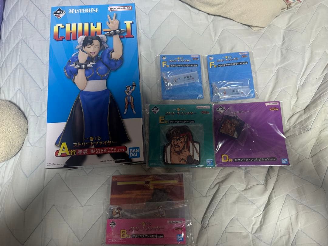 ストリートファイター　一番くじ　A賞 B賞　D賞　おまけ