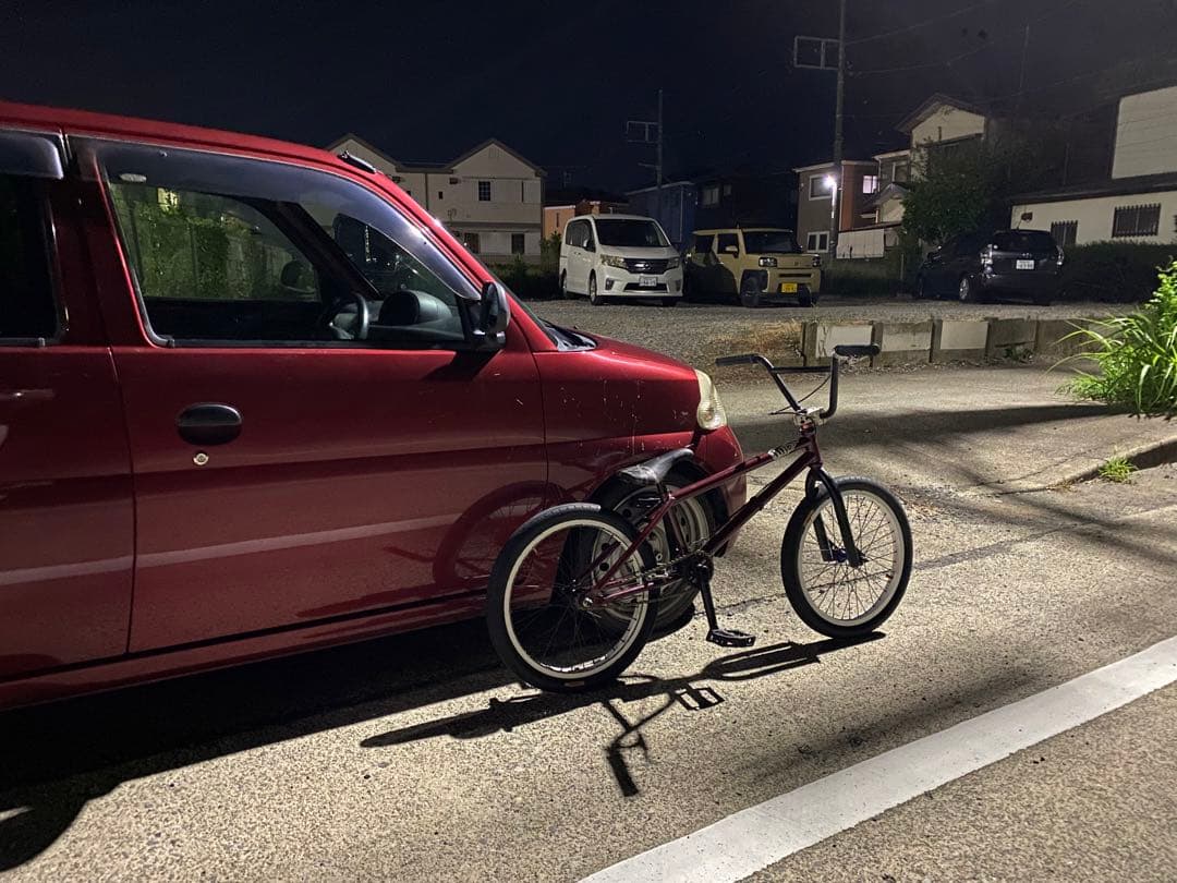 BMX バイク バーガンディ 20インチ　室内保管！