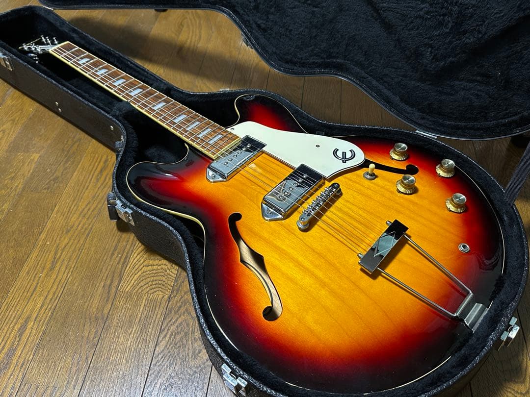 Epiphone CASINO VC　エピフォン カジノ 専用ハードケース付き