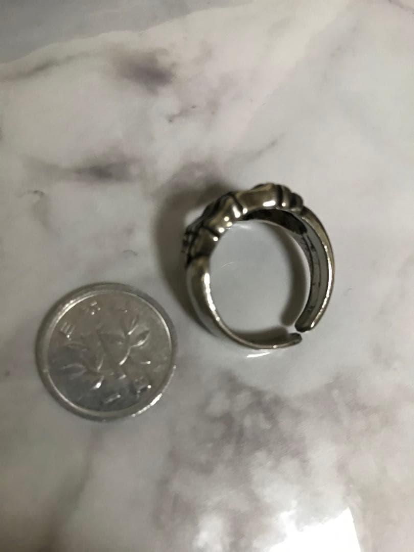 【激レア】【美品】【hide】hide ネクロマンス　指輪　レプリカ