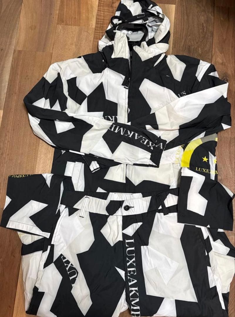 定価33,880円LUXEAKMPLUSセットアップ　ジャケット パンツ　ゴルフ