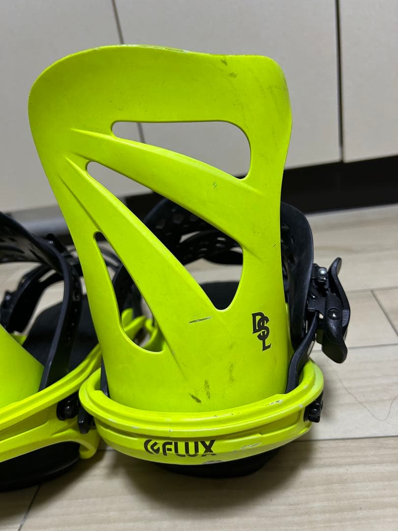 FLUX スノーボード ビンディング DSL Mサイズ イエロー