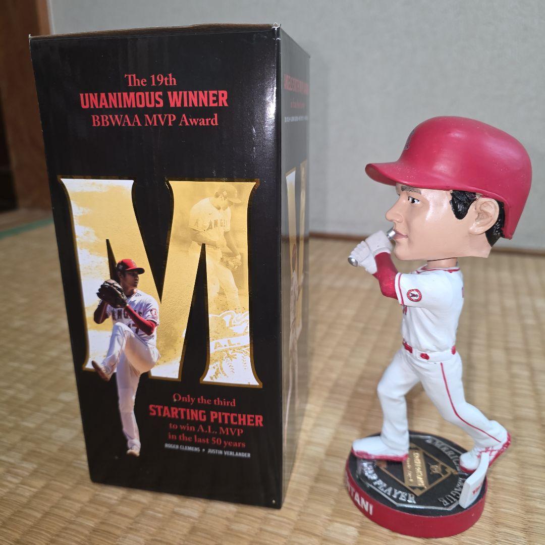 大谷翔平 MVP フィギュア 2021 エンゼルス ボブルヘッド人形【球場限定】