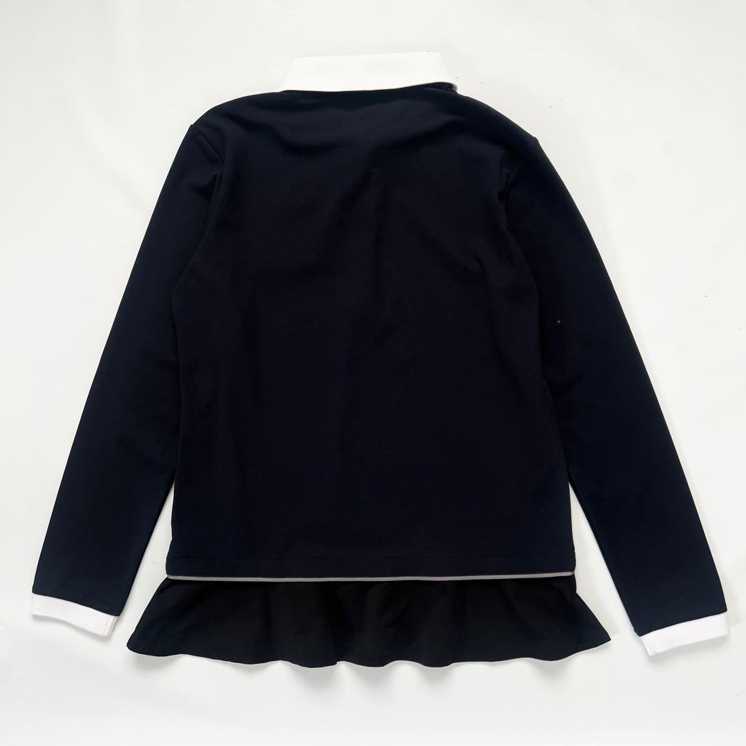 LANVIN SPORT ランバンスポール　セットアップ　長袖　ロゴ　スカート