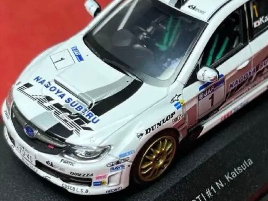 インプレッサWRX STI 勝田範彦1/43 ラックカラー限定版