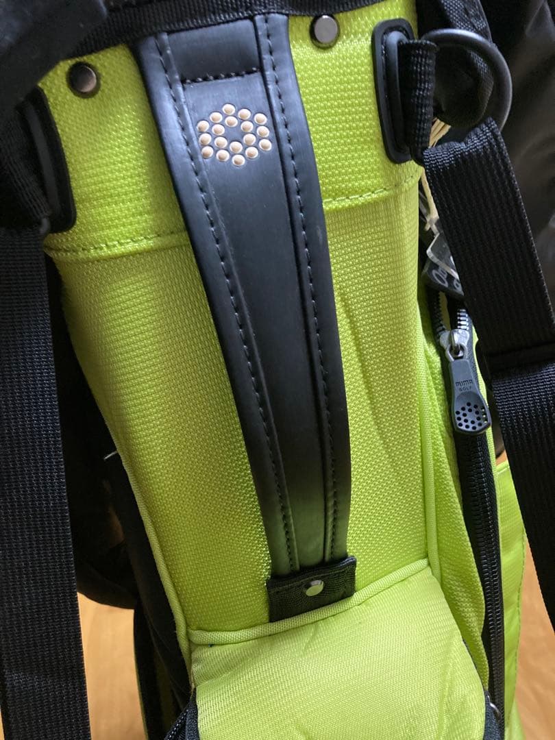 PUMA キャディバッグ ライムグリーン