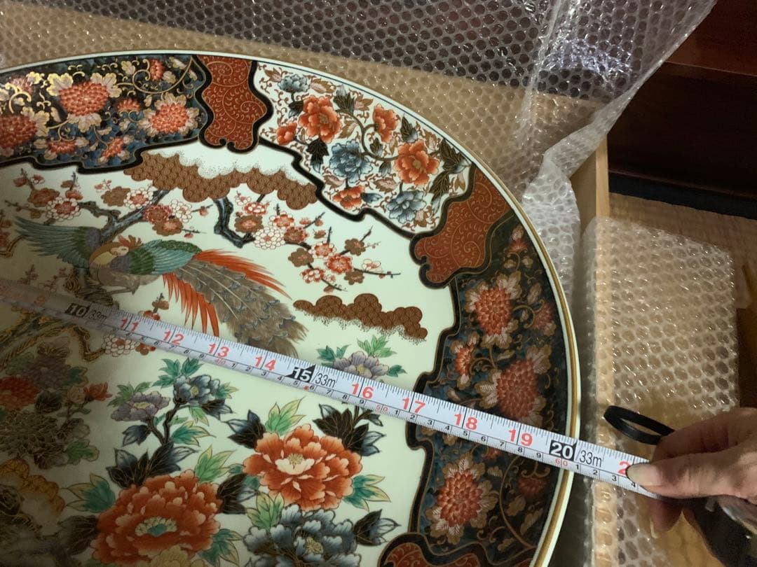 60cm⭐︎有田焼⭐︎古伊万里⭐︎弥左エ門作⭐︎飾皿