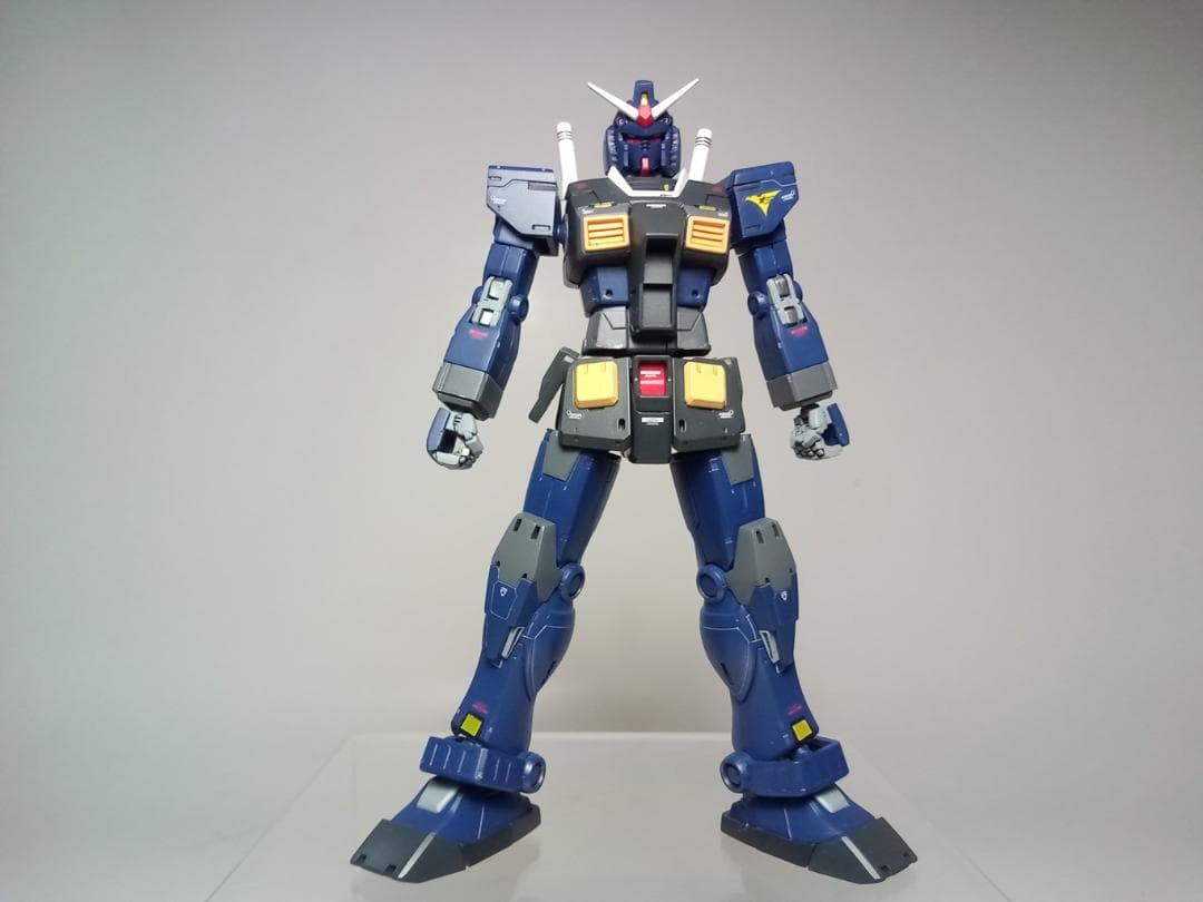 HG メガ フルアーマー ガンダム ティターンズ カスタム仕様 ガンプラ 完成品