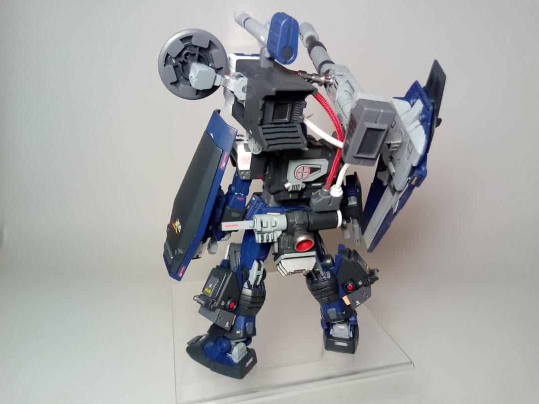 HG メガ フルアーマー ガンダム ティターンズ カスタム仕様 ガンプラ 完成品