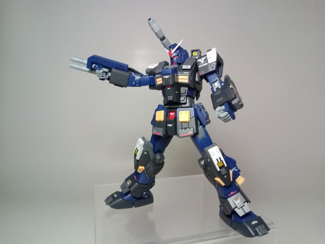HG メガ フルアーマー ガンダム ティターンズ カスタム仕様 ガンプラ 完成品