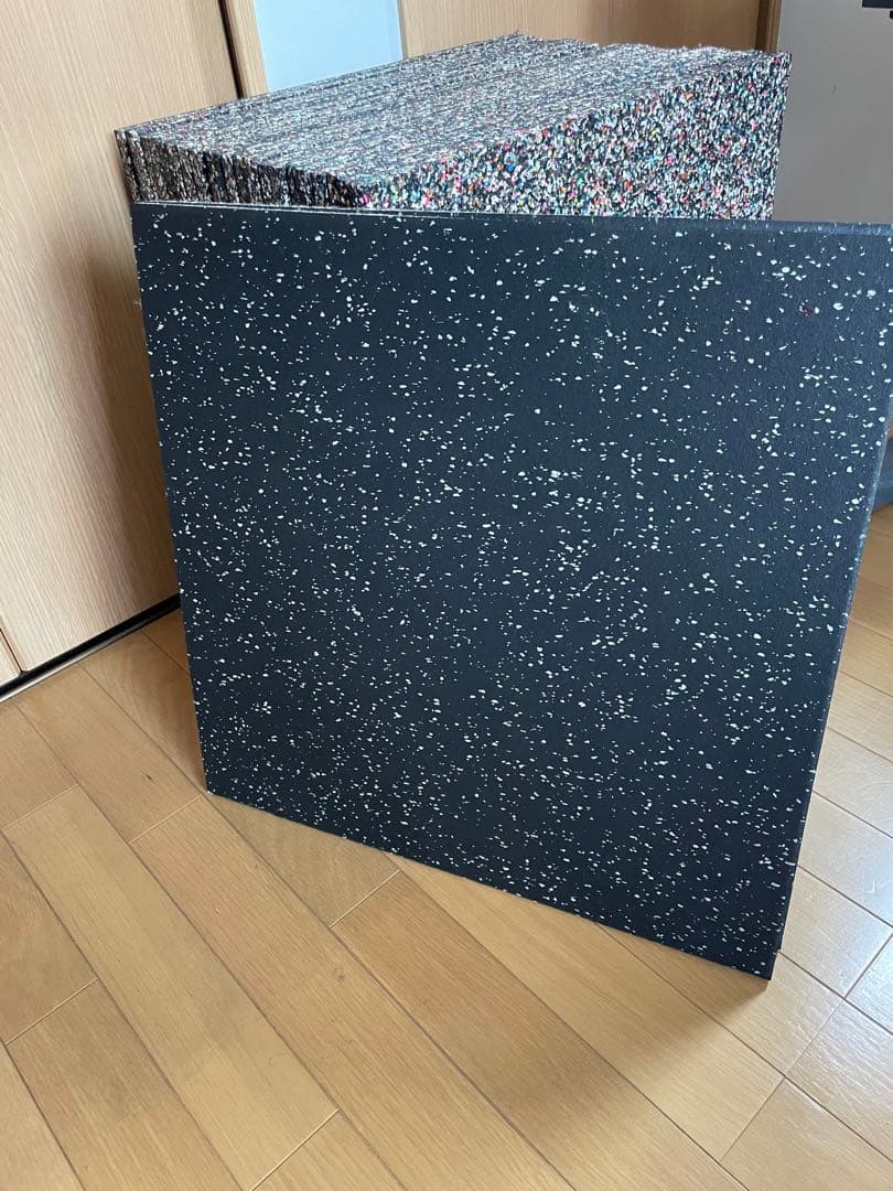 SLDS ラバーチップマット 50cm×50cm×厚み15mmタイプ/ 計24枚