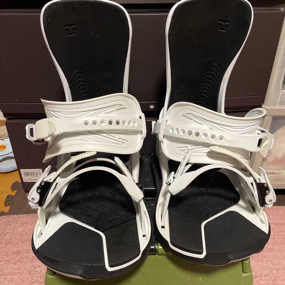 UNION ULTRA 22-23 Mサイズ スノボ ビンディング ホワイト