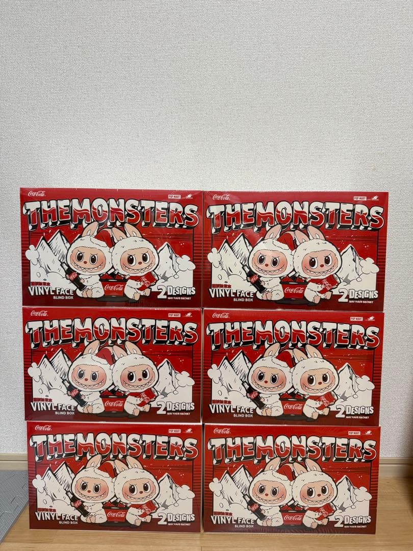 THE MONSTERS コカ・コーラ シリーズ ぬいぐるみ6箱