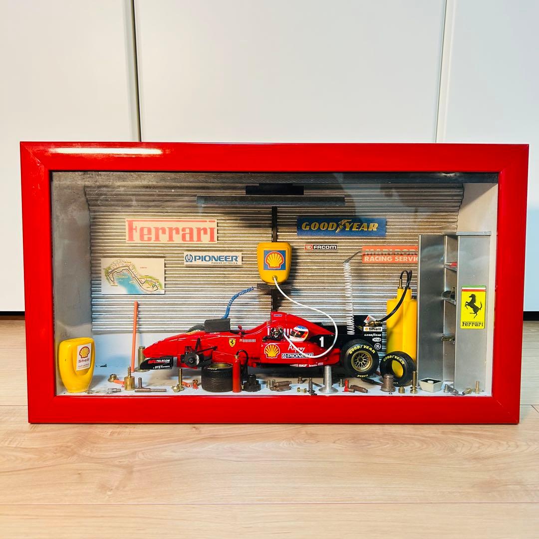 リシャールボックス フェラーリF1ジオラマ 希少 パトリックリシャール 初期作品