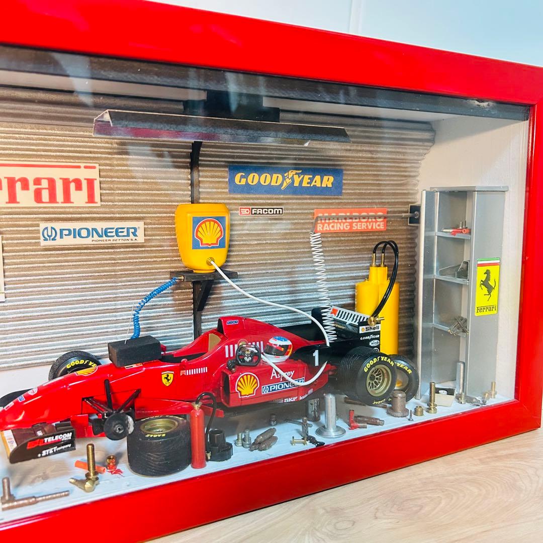 リシャールボックス フェラーリF1ジオラマ 希少 パトリックリシャール 初期作品
